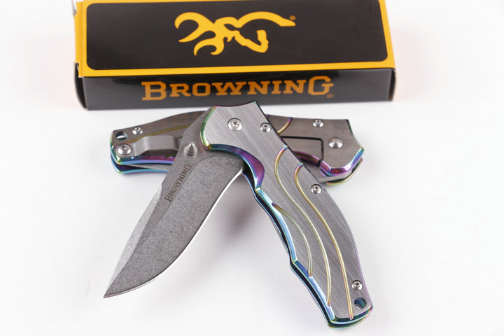  Browning colorful small Phoenix folding knife UD402316